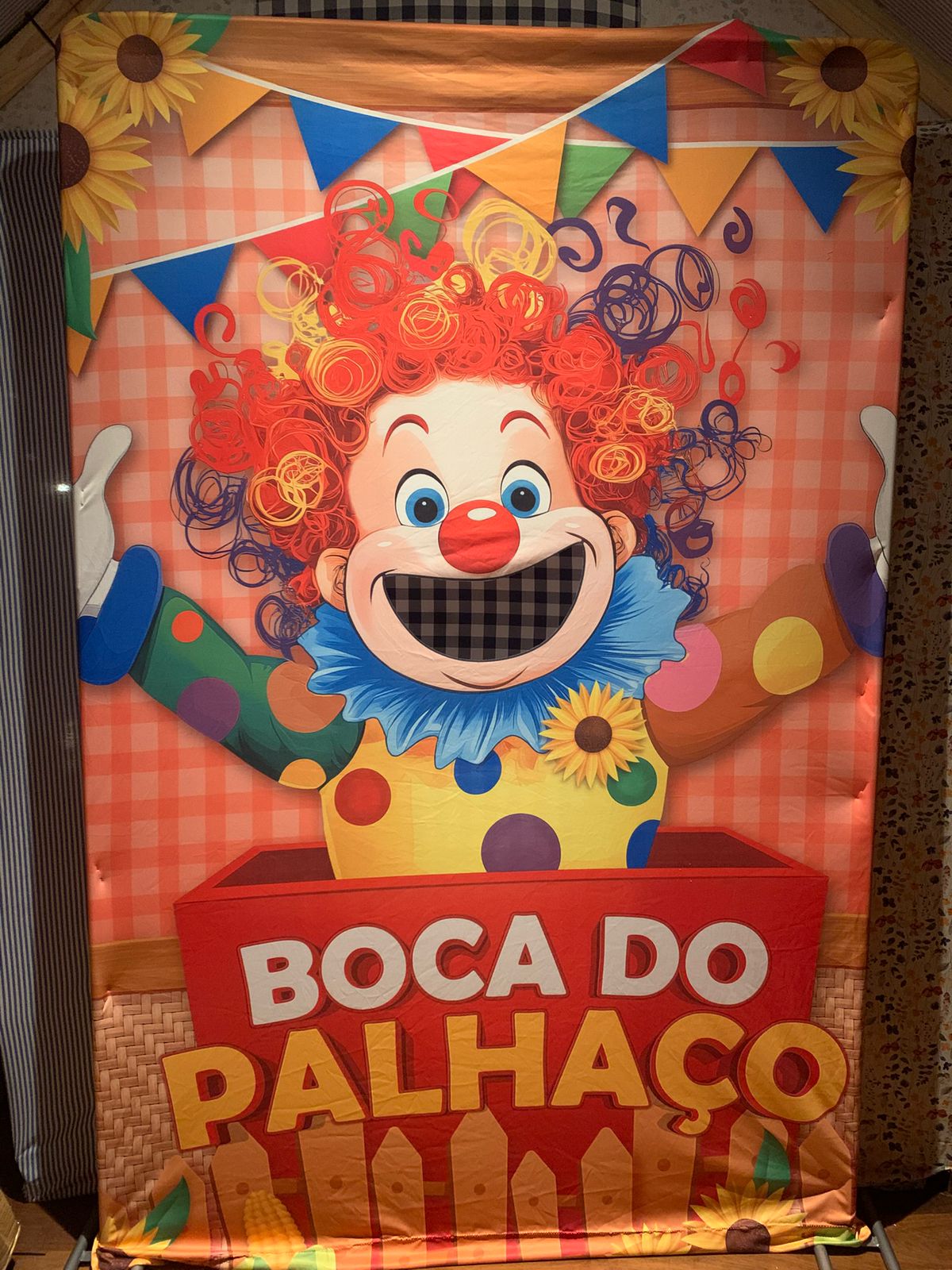 Boca do palhaço